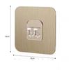 Transparent Acrylic Strong Adhesive Hook Sticker Shelf - No-Punch, Traceless Brushed Buckle