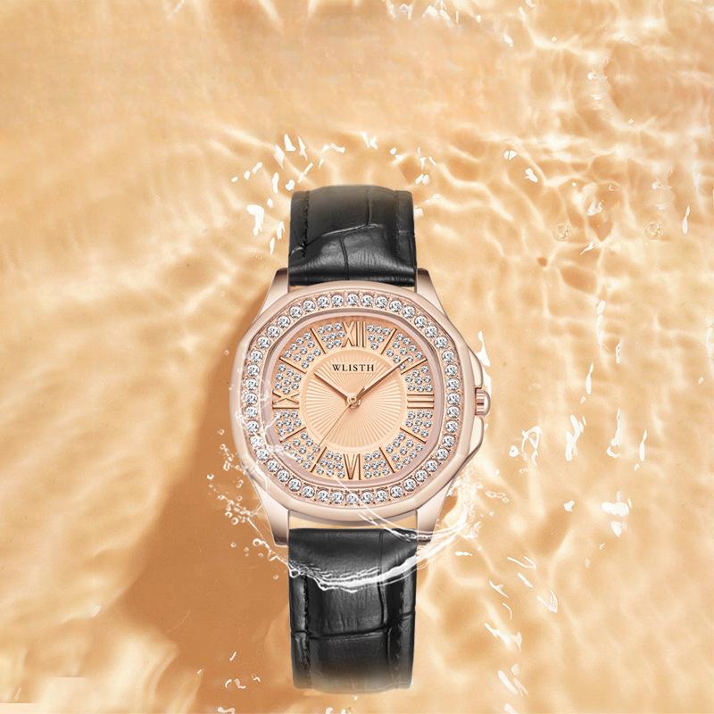 Watch Female Student Elegant Look Temperament Retro Women'S Watch Korean Waterproof Quartz Watch Belt Women'S WatchElegant Jewelry