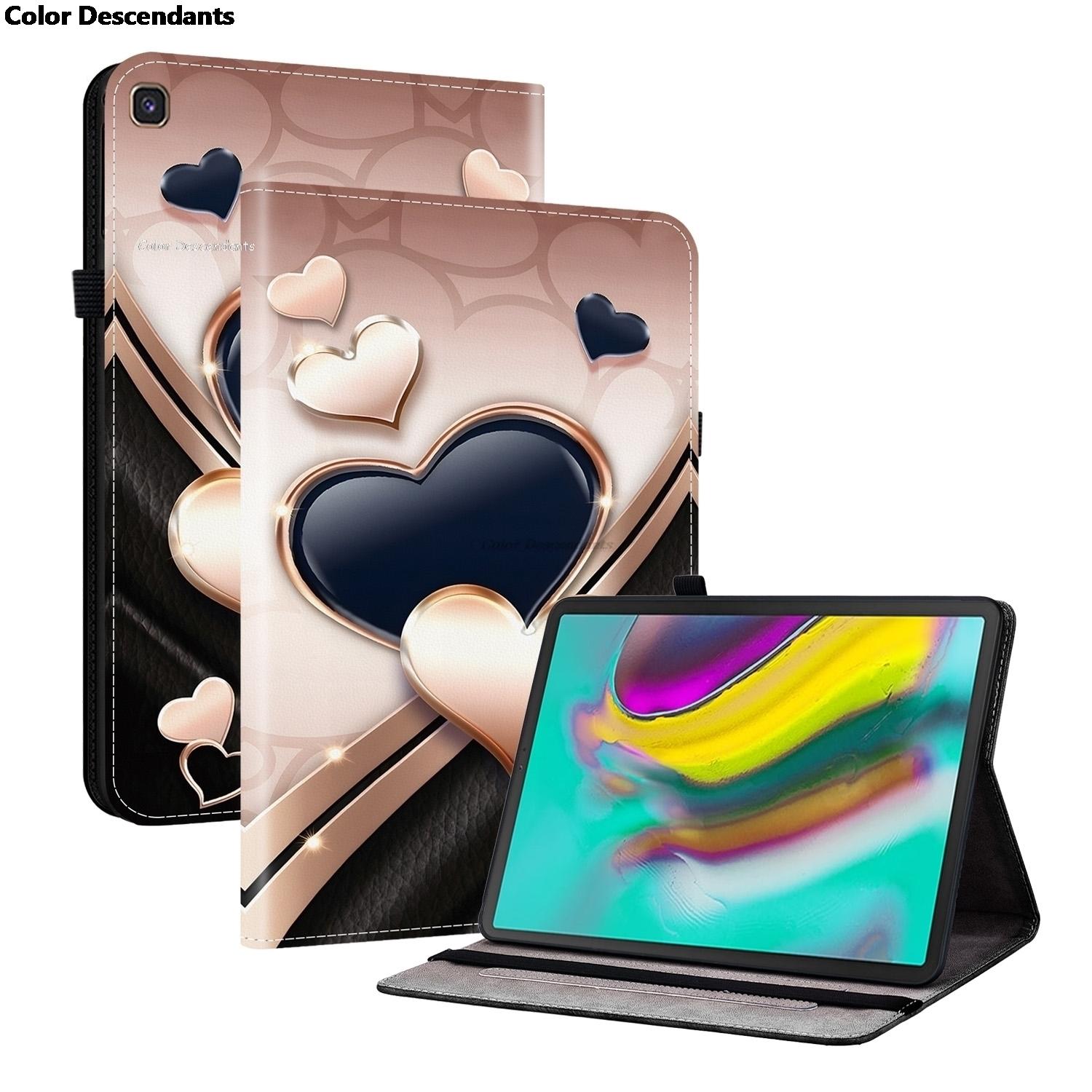 

Painted Flip Leather Tablet Case For Samsung Galaxy Tab S5e T720 T725 Shockproof Protect Cover For Samsung Tab S5E SM-T725 T720 Tab S5E SM-T720 T725