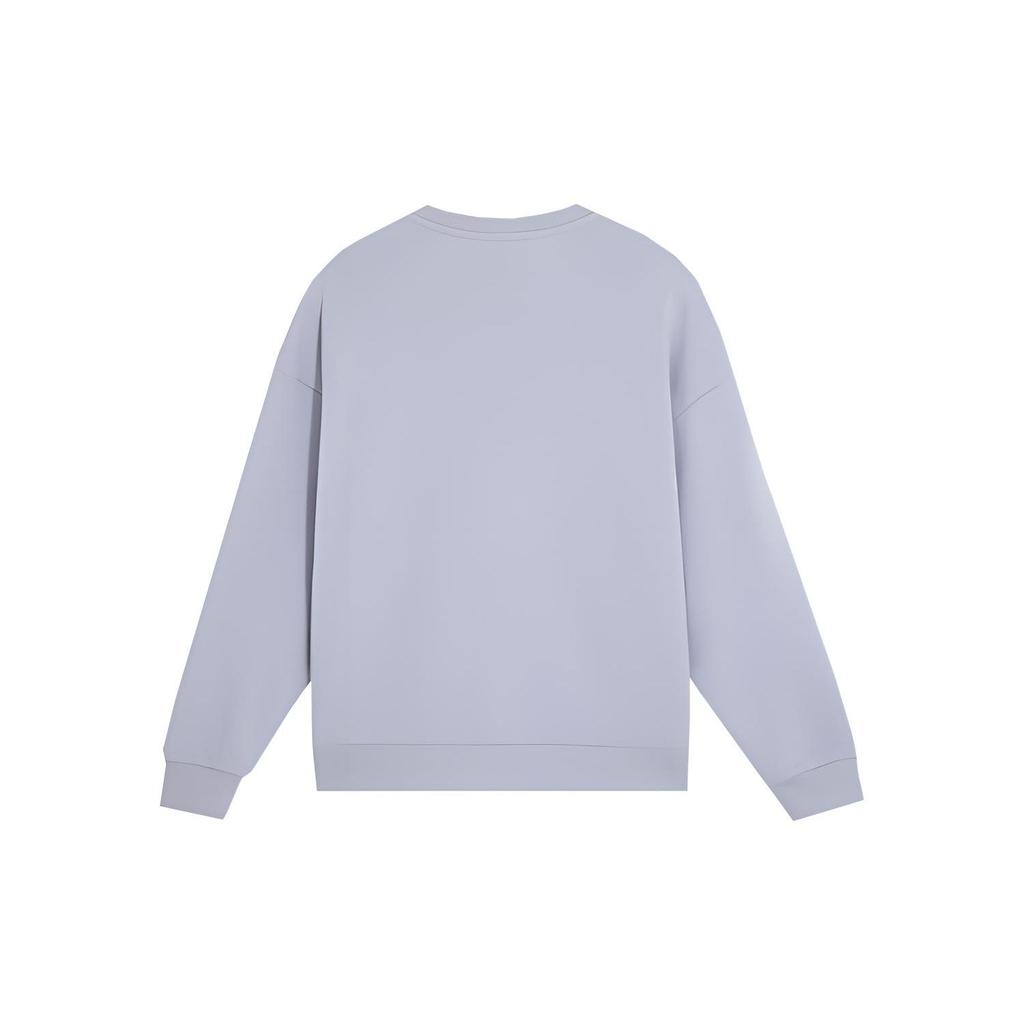 Puma Solid Color Casual Comfortable Crew Neck Pullover Long Sleeve Sweatshirt Women Sweatshirt Light-Purple 677225-61