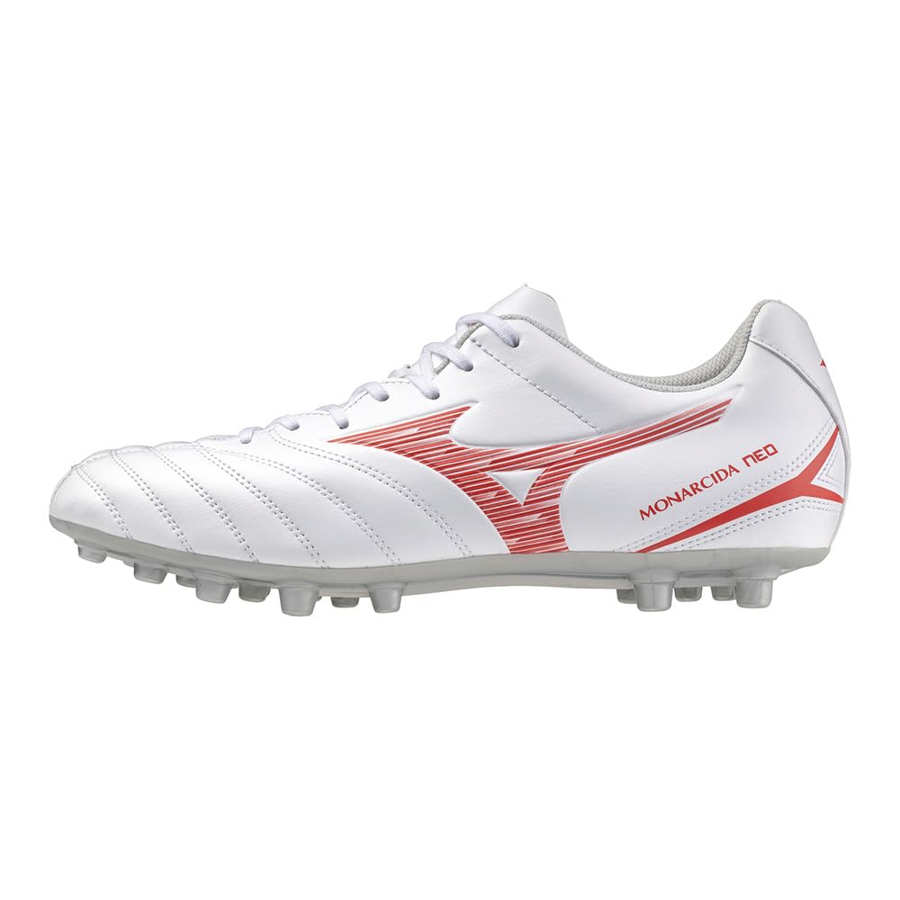 

Mizuno Футбольные бутсы Monarcida NEO 3 Select MG белые x 3E, футбол, широкие, легкие, регби, красные, 26,5 см,
