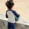 2025 New Boys' Cute Quick-Dry Ocean-Themed Split Swimsuit Beachwear