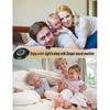White Noise Machine Baby Sleeping Usb Portable Auto-off Sound Machine Night Light