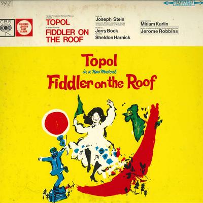 LP Record TOPOL - Fiddler On The Roof YS830C CBS 1967 Japan Soundtracks & Musicals Used