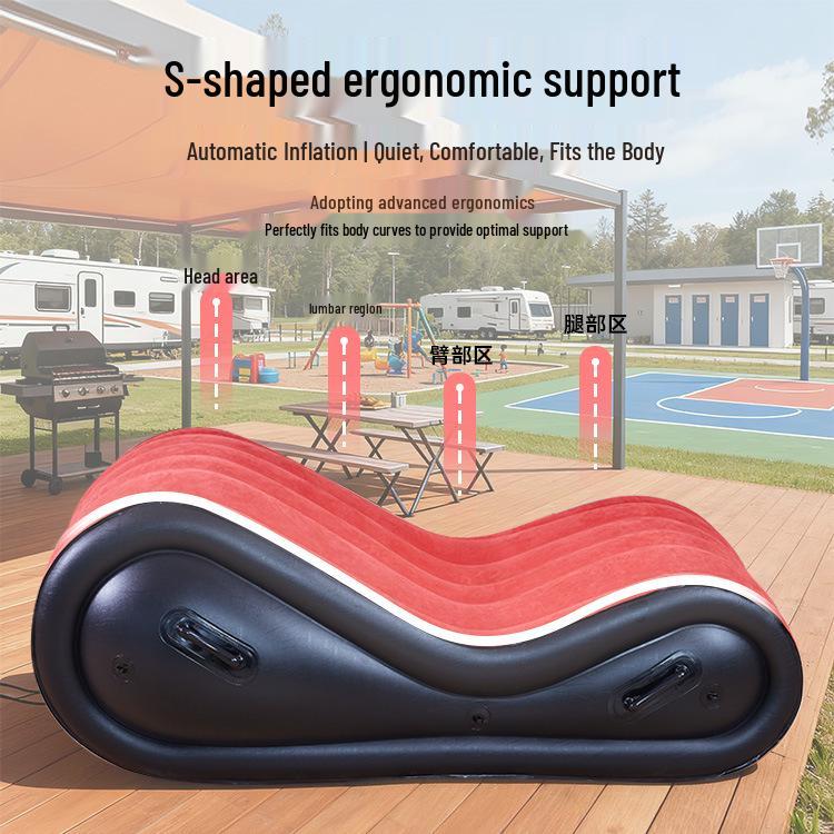 Portable Inflatable Lazy Sofa Chair for Outdoor, Camping, Beach & Holidays