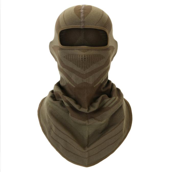 Breathable Cycling Balaclava Nylon Stretch Face Cover, Motorcycle Windproof Neck Gaiter, 4-Season Ski Mask, Sun Protection