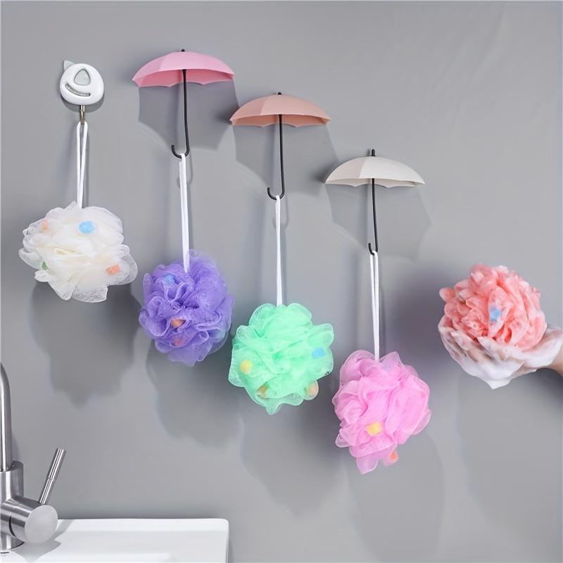 9pcs/set Umbrella Wall Hangings, Easy to Install, Traceless and Nail-Free Cute Hooks, Multifunctional Decoration for Rooms and Living Spaces