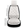 Autumn and Winter Warm Car Seat Covers, 2 Pieces of Thickened Leather Car Seat Covers, Car Parts Seat Covers