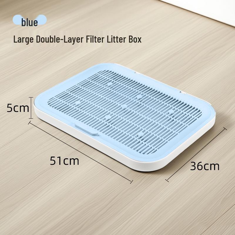 Cat Litter Mat - Anti-Tracking, Double Layer, Large Size, Cat Supplies