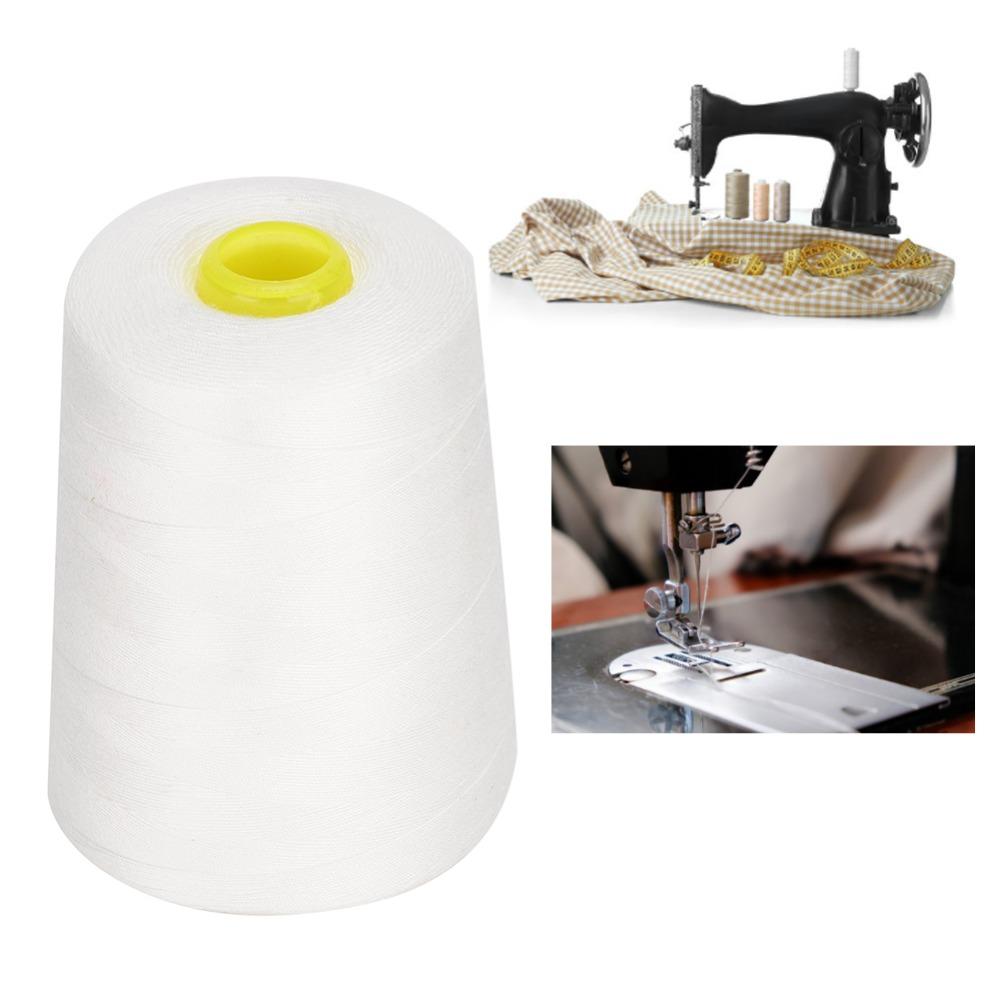1PCS 40s/2 Polyester Thread 8000 Yards All Purpose Sewing Thread For Serger & Overlock