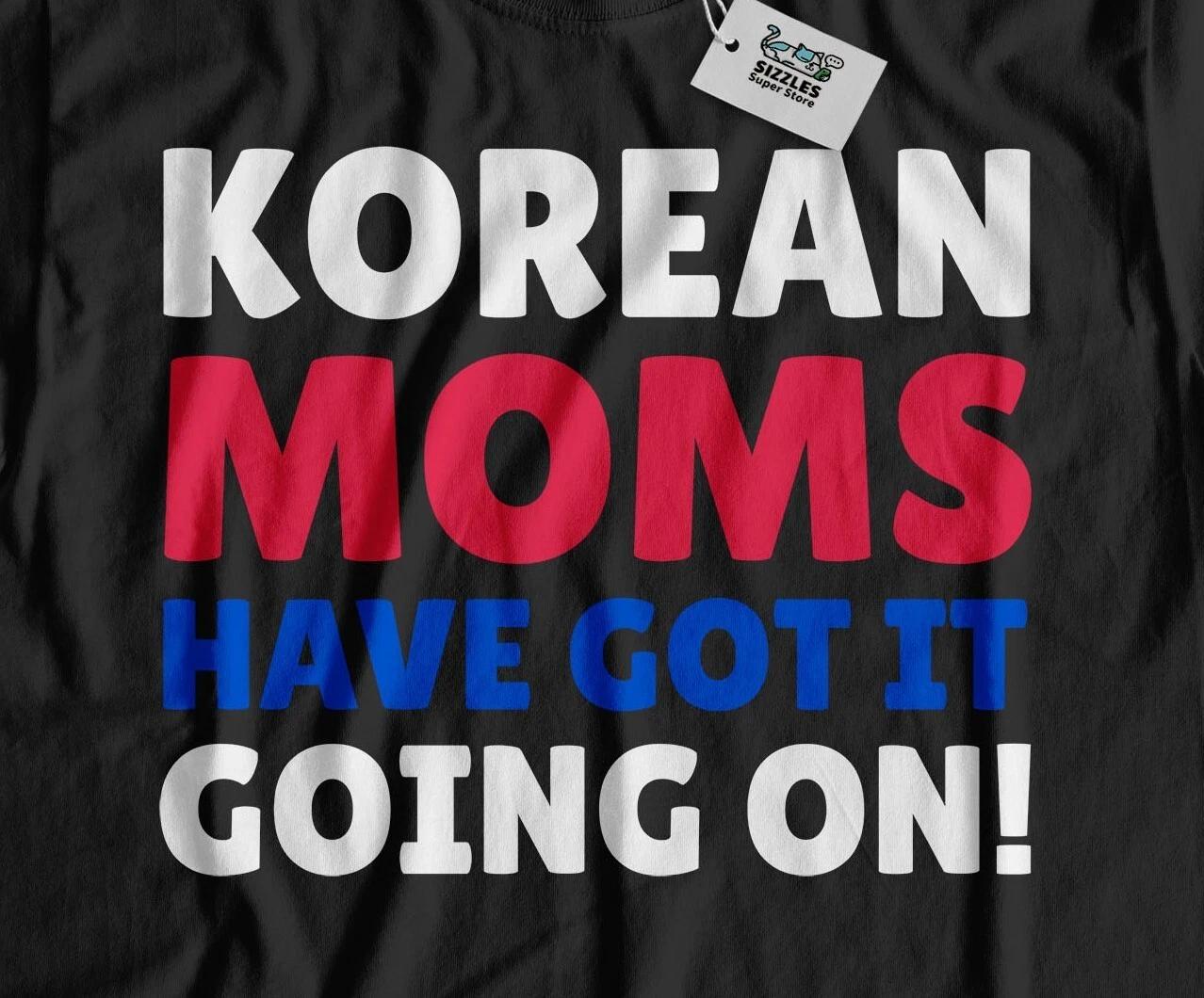 

Funny Korean Mom T-Shirt South Korea Mothers Day Gifts S