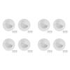 Hot Selling-8X Universal White Nylon Marine Boat Transom Deck Mount Drain Scupper Valve Screw Cap Bung Stopper,8X Universal Whit