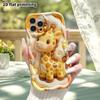 Phone Case: 2D Flat Design Suitable for iPhone 18 17 16 15 14 13 Pro Protective Case, Giraffe, Perfect Christmas and Halloween Holiday Gift