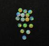 Natural Ethiopian Opal Round Cabochon Loose Gemstone Lot 5 Pcs 7 MM Opal Cabochon Gemstone For Jewelry Making