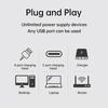Fan Speed Controller 4Pin PWM Speed Regulator Fan Governor Type-C Power Supply DIY Water-cooled Radiator Fan Motor Controller