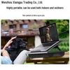 Black Laptop Bed Stand: Portable Folding Table for Office & Home