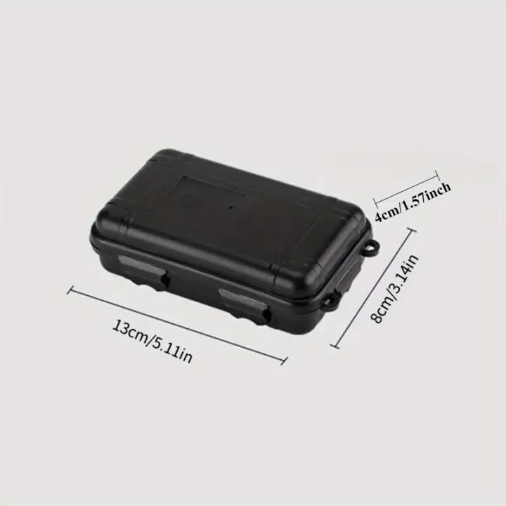 Portable Waterproof Survival Storage Box – Shockproof Sealed Organizer for EDC Tools, Ideal Desktop Storage Case for Home Use