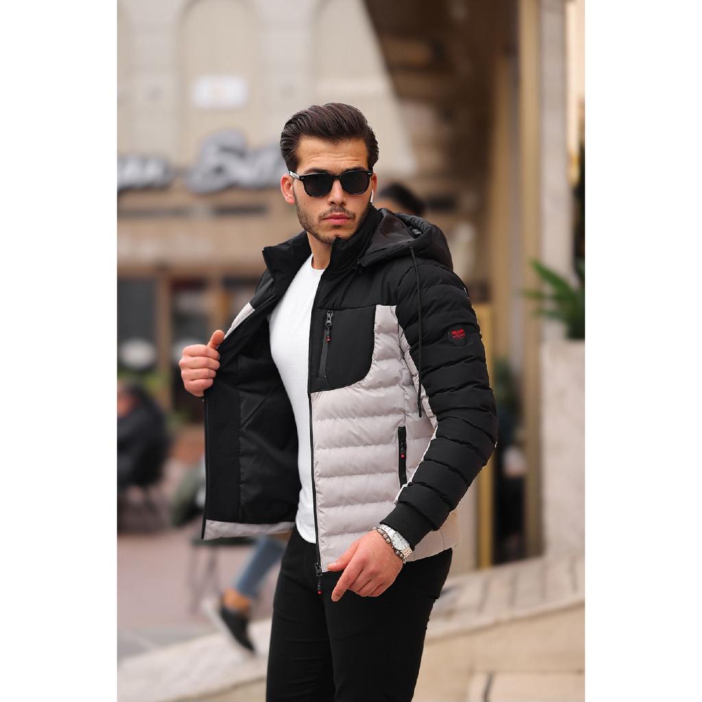 New Season Water And Windproof Removable Hooded Winter Puffer Coat