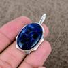 Sodalite Gemstone Handmade 925 Sterling Silver Jewelry Pendant 1.77" KKG-393