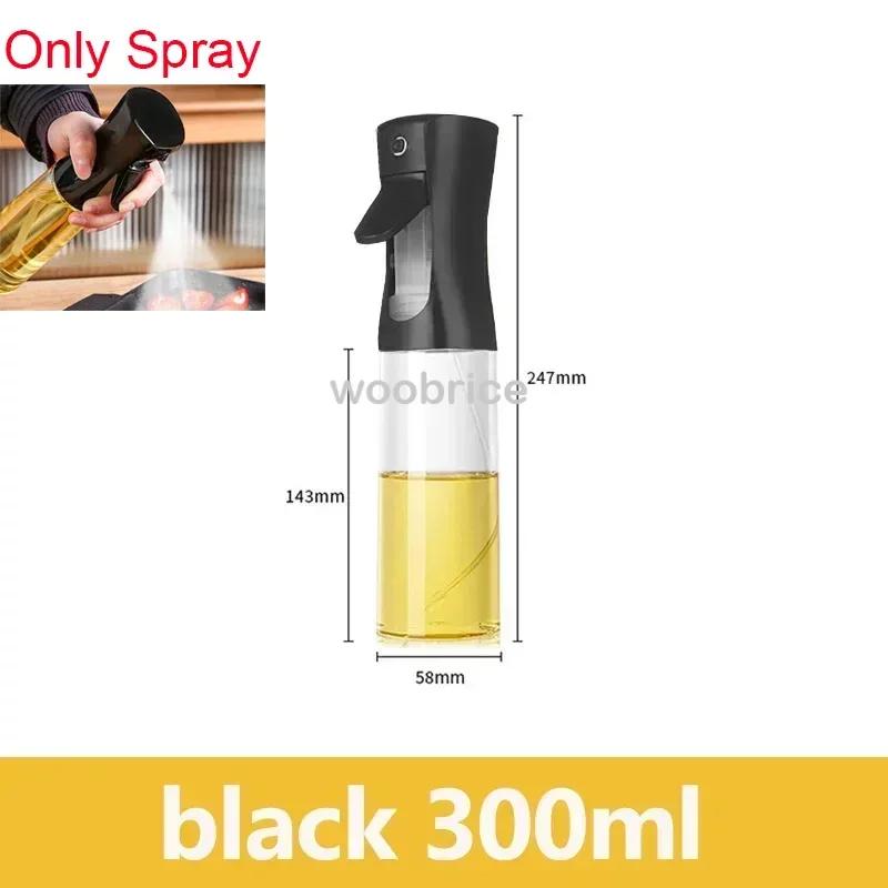 2in1 Oil Sprayer Bottle for Cooking Anti-leakage Olive Oil Storage Bottle for BBQ Air Fryer Salad Steak Kitchen Supplies