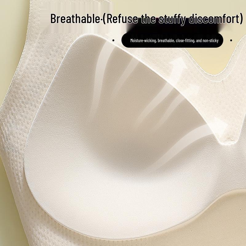 Brassière de Sport sans Couture Style Débardeur Grande Taille - Confortable, Sans Armature, Convient Jusqu'à 200 Jin