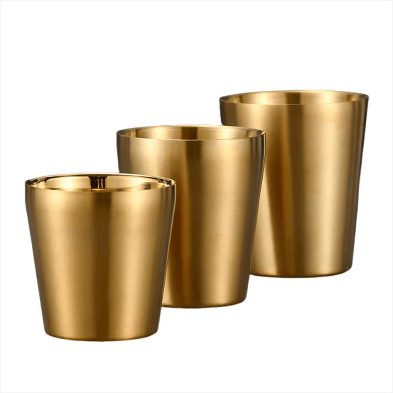 Yimiao Double-Layer Anti-Scald Stainless Steel Mug