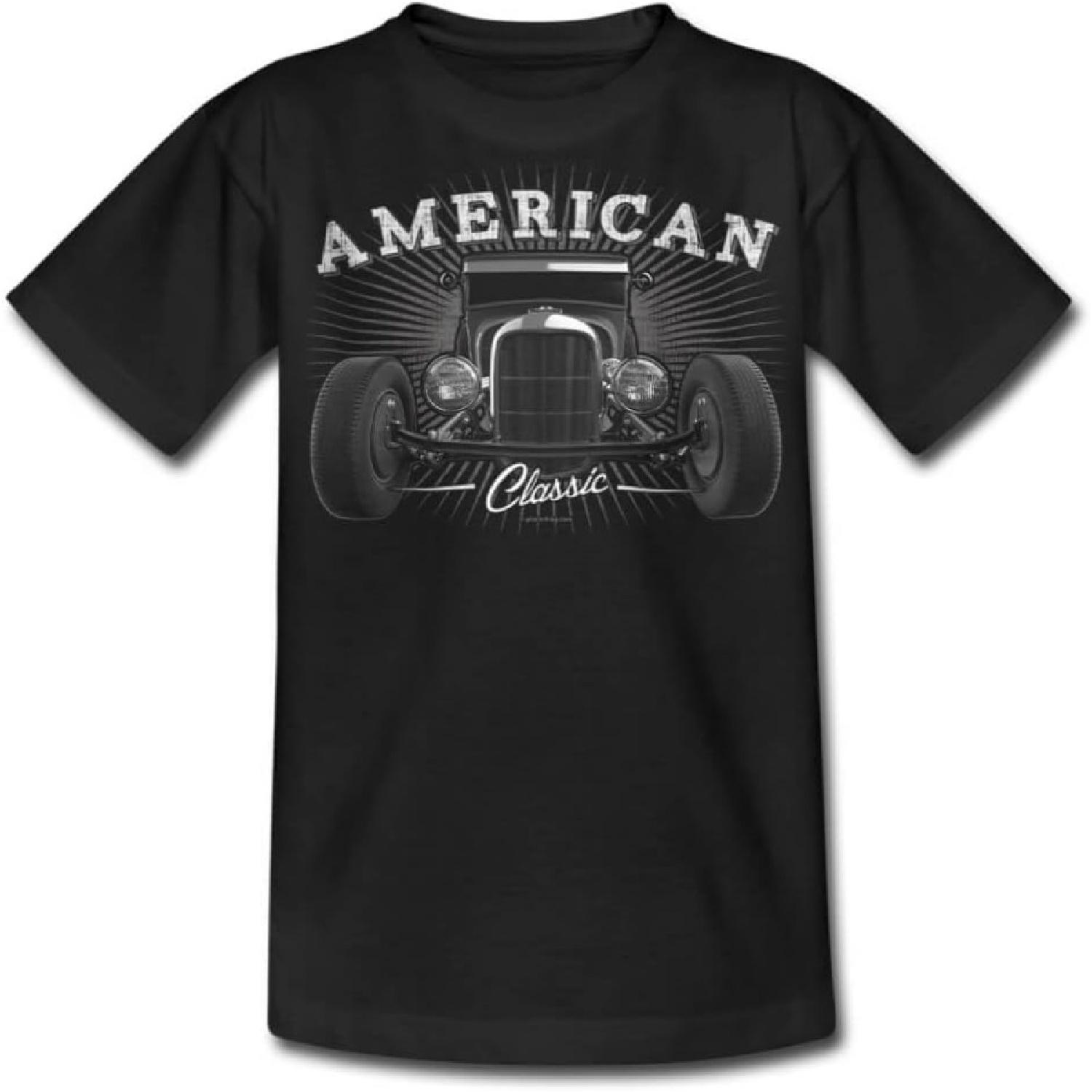 GTO Clothing Children s Model A Hot Rod American Classic Car T-Shirt S