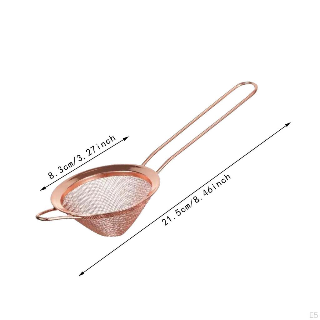 Cone Mesh Strainer for Sugar And Tea