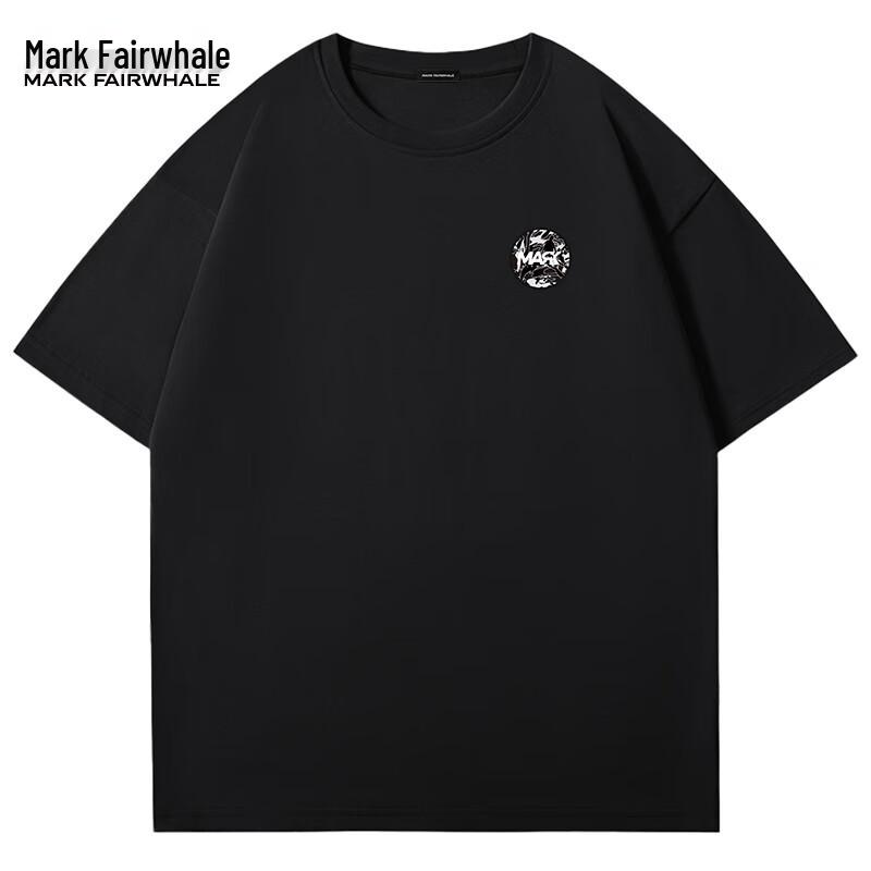 Mark Fairwhale Men s 2025 American Style Loose Fit Cotton T-Shirt M 2640₽