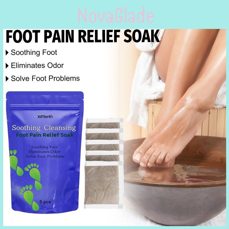 Ximonth Foot Soak Pack For Relieving Swollen Feet And Pain With Moisturizing Care