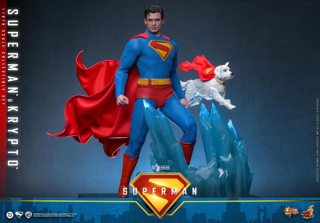 Movie Masterpiece Superman Superman Krypto Maßstabsfigur (2025) und 1/6