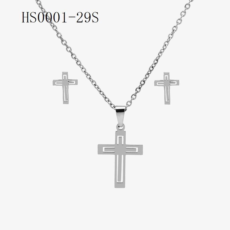 1 комплект элегантных женских подвесных ожерелий с подвесками и серьгами для пирсинга — фото 27