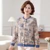 Pierre Cardin Women's New Chinese Style Knitted Cardigan Set