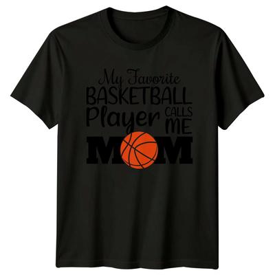 My Favorite Basketball Player Calls Unisexs TShirt Basketball Mom Sports Fan