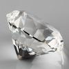 40mm Home Decoration Crafts Cut Glass Paperweight Clear Crystal Wedding Jewelry Artificial