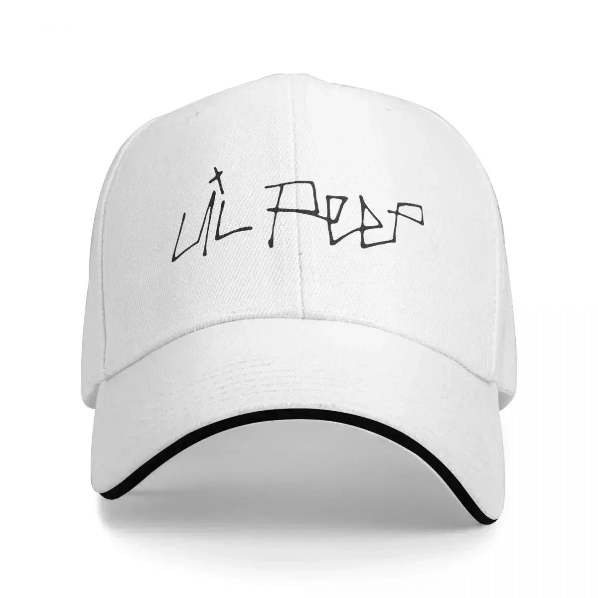 Унисекс Кепка с логотипом Lil-Peep Кепка для улицы Бейсболка Кепки Snapback Кепки Тракер Рабочая кепка Дышащая кепка-тракер Весна One Size