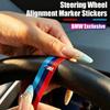 FA4Car Steering Wheel Alignment Marker Interior Stickers Accessories For BMW G80 G06 G07 G42 G14 G15 G16 F82 F20 F21 F83 M2 M3 M4 M RI3