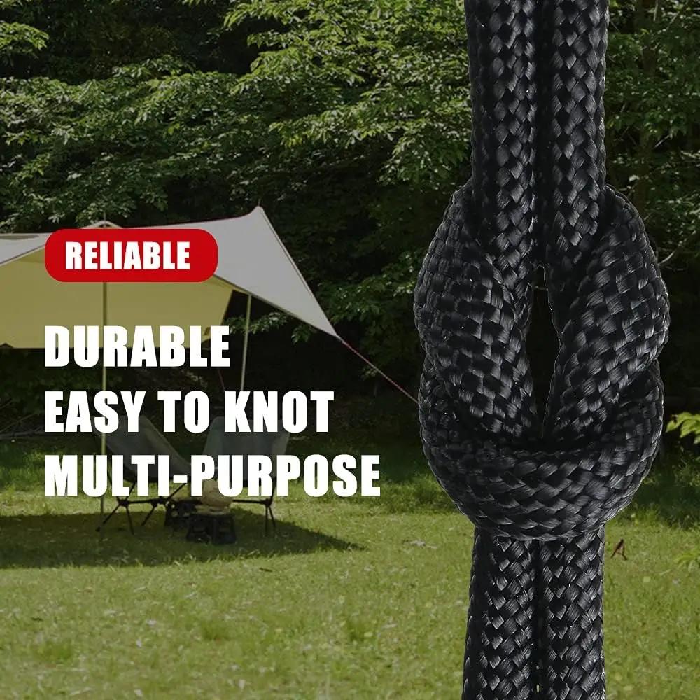 100/50M 550 Military Standard 9-Core Paracord Rope 4mm Outdoor Parachute Cord Survival Umbrella Tent Lanyard Strap Clothesline