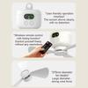 3-in-1 Ceiling Fan LED Lighting Fan USB Rechargeable Tent Hanging Fan Remote Control Low Noise Bedroom Household Appliances