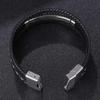 Men's European and American Fashion Stainless Steel Laser Engraved Couple's Bracelet