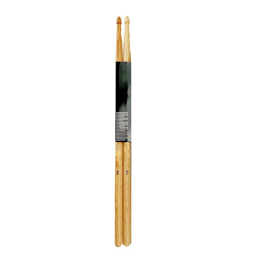 1Pair Nonslip Drumstick Lightweight 5A/7A Oak Wood Drumsticks Percussion Accessories for Beginner Student Adult