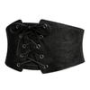 Black Lace Corset Belts Lace Embroidery Waist Belts Trendy Slimming Body Belts  Female
