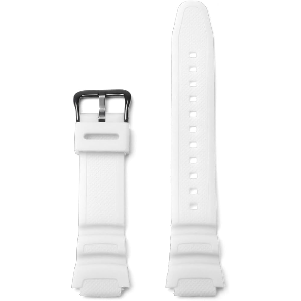 [CASIO W-218H Replacement Belt] General Purpose Soft Urethane 18mm Casio Standard Digital W-735H ...