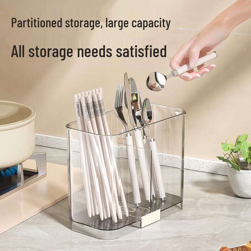 Jingxin Wall-Mounted Draining Chopstick & Utensil Holder