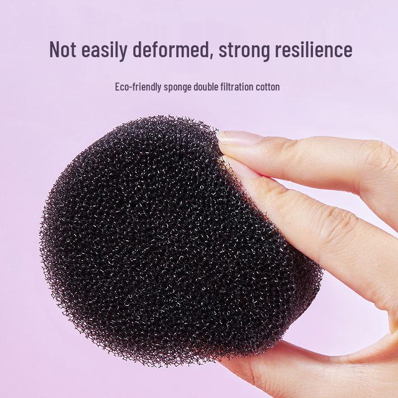 GECOMO No-Rinse Makeup Brush Cleaning Box with Sponge - Quick Powder Removal Tool