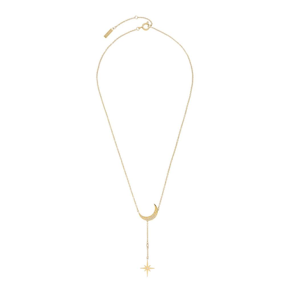 Olivia Burton Celestial North Star Moon Gold Necklace Officially Licensed & (obj24100064) - Women's,