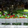 20pcs Garden Supplies Plastic Fence Flower Pot Decoration Pathway Ornaments Lawn Border Fencing Easy To Use