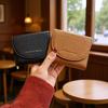 Women’s Short Wallet RFID Blocking Coin Purse Small Bifold Card Holder Compact Clutch Wallet with Zipper Pocket