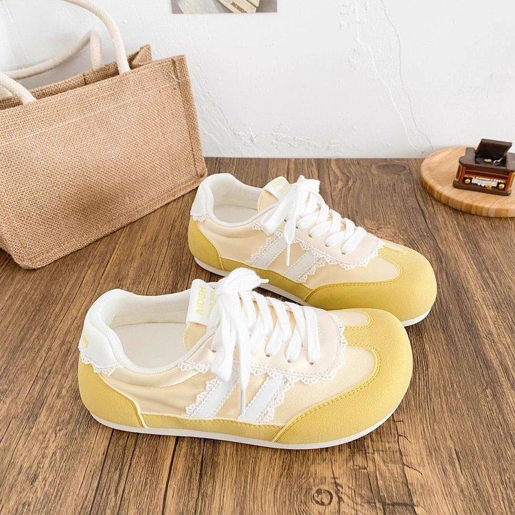 Wasteland wind pink puffs Dexun dopamine ugly cute spring and summer new school style design ballet light luxury