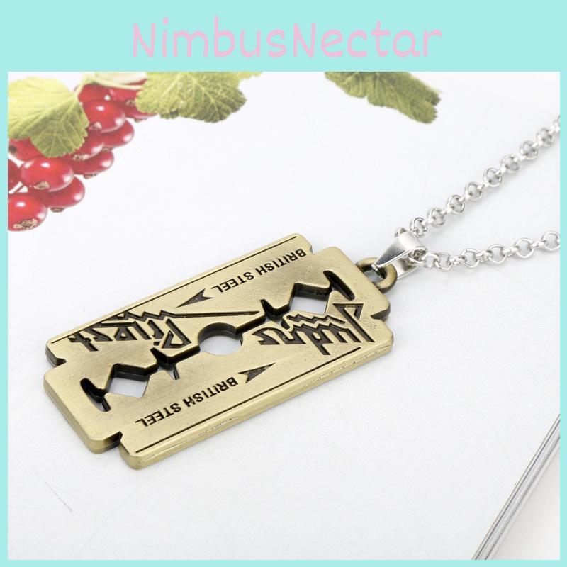 Judas Priest Klingen Anhänger Halskette Mit Legierungsdesign Für Geschenk Und Mode
